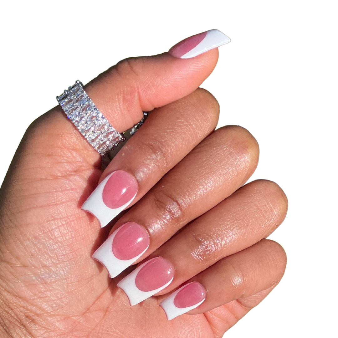 Pink and White