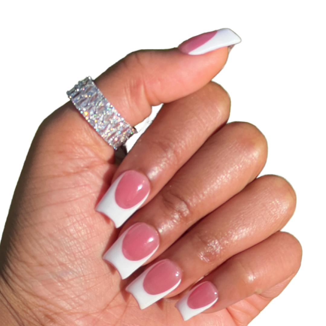 Pink and White