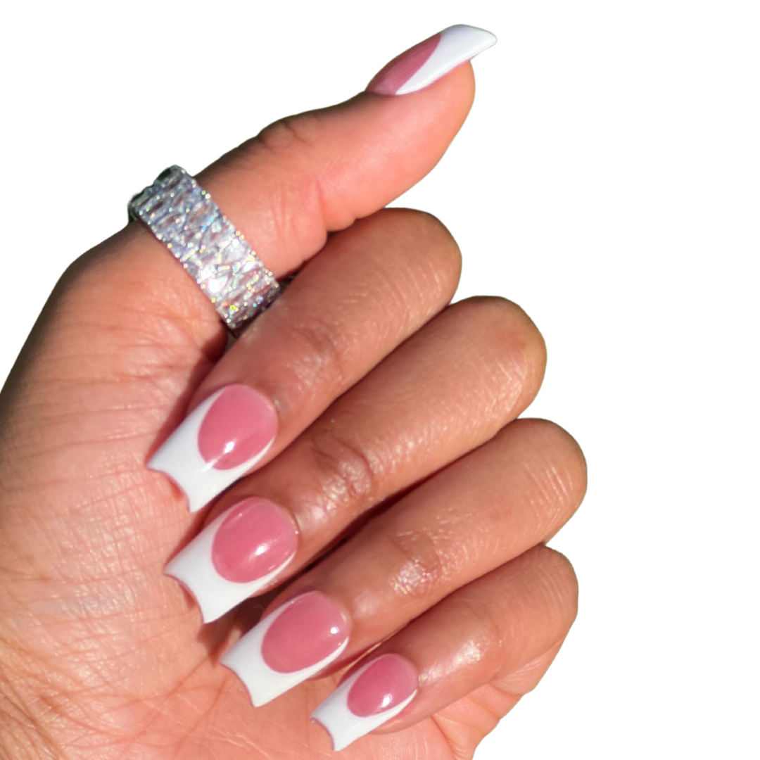 Pink and White