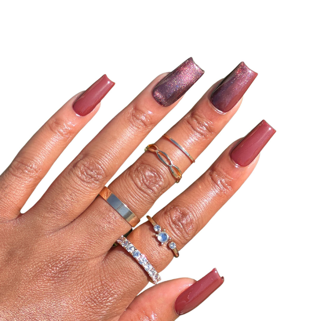 25 Maroon Nails Color and Designs for 2024 | Maroon nail designs, Wedding nail  art design, Red gel nails